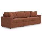 Modmax 3-Piece Sectional Sofa, 2-Piece Sectional Loveseat and Swivel Glider Recliner - Image 4