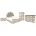 Realyn King Panel Bed, Dresser, Chest and 2 Nightstands - Image 2