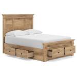 Makidern Full Panel Storage Bed - Image 6