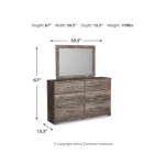 Ralinksi Queen Panel Bed, Dresser and Mirror - Image 5