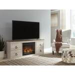 Willowton TV Stand with Electric Fireplace - Image 2