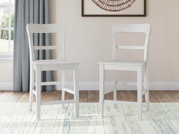 Greddinton Counter Height Dining Table and 6 Barstools - Image 12
