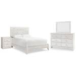Paxberry Queen Panel Bed, Dresser, Mirror and Nightstand