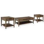 Roanhowe Coffee Table and 2 End Tables