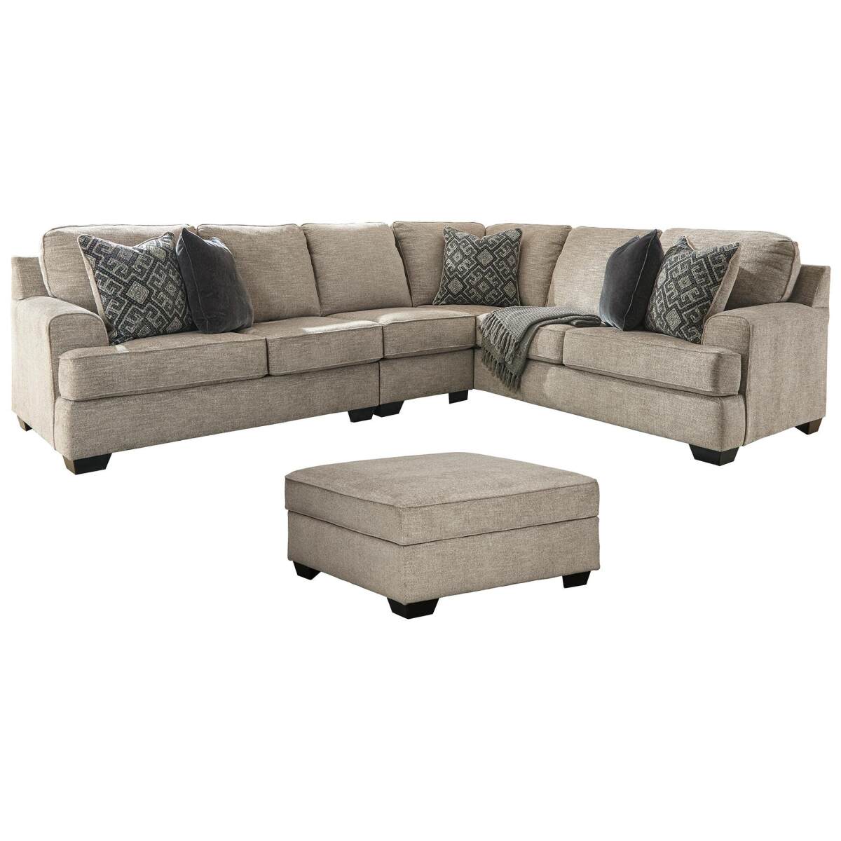 810651af339a72825ce473b0b6ed3aca Bovarian 3-Piece Sectional with Ottoman - Image 1