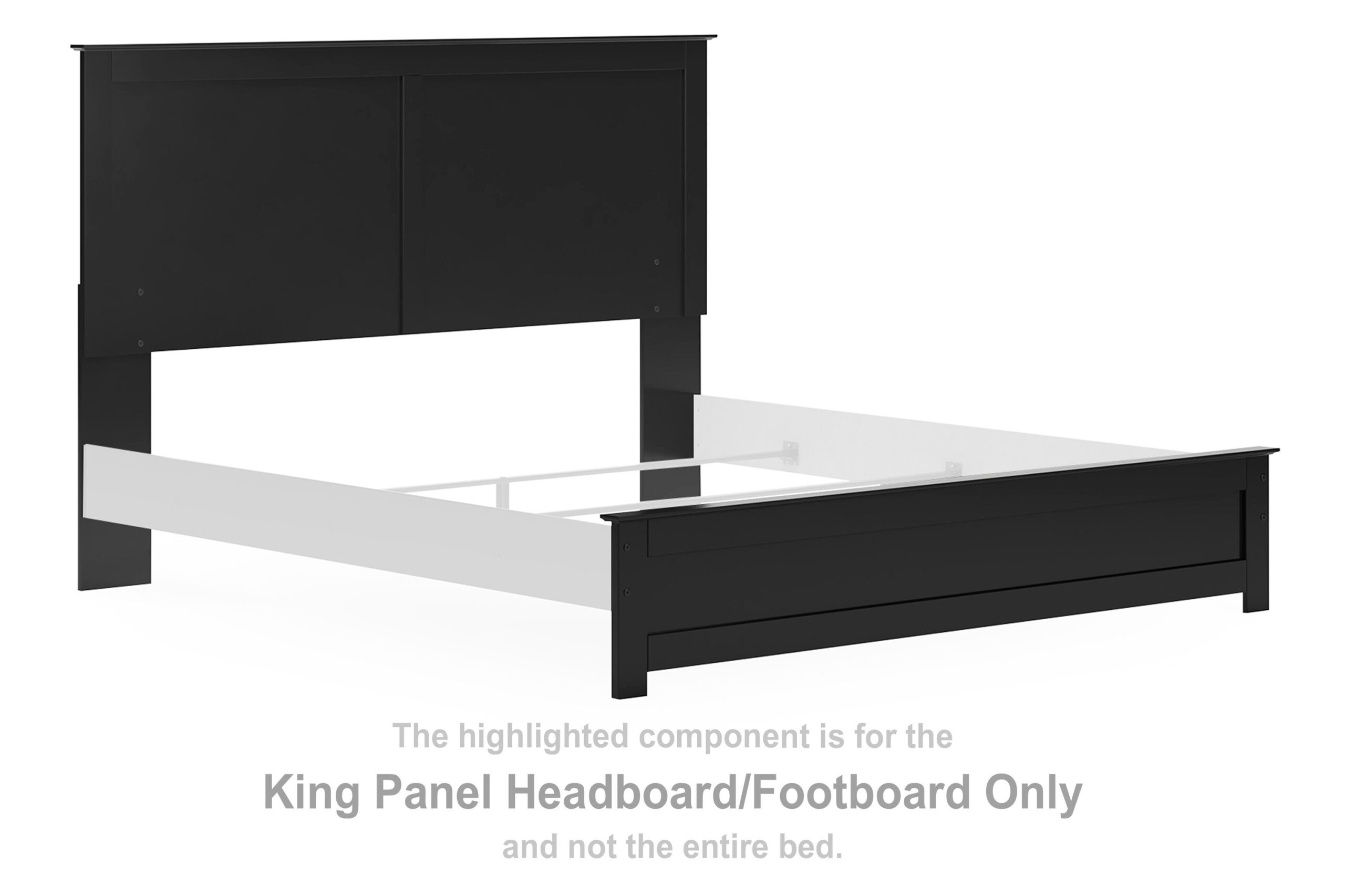 811d7bc1b1bae39f008d31d7f4503fa6 Maribel King Panel Headboard/Footboard - Image 1