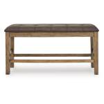 Urbinforte Counter Height Extension Dining Table, 4 Barstools and Bench - Image 4