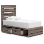 Graystorm Twin Panel Bed with Storage - Image 6