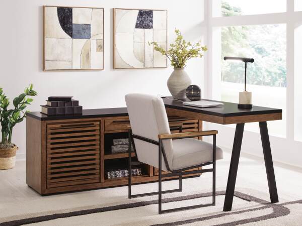 Kallari Credenza with Desk Return - Image 3