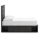 Hollivern Full Panel Bed with Storage - Image 11