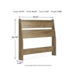 Deanlow Twin Panel Headboard - Image 5