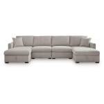 ModMax Luxe 4-Piece Double Storage Chaise Sectional