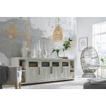 Finnegan 98" Console W/ 4 Doors MTT1270-WHI - Image 6