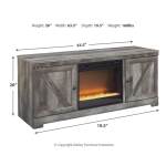 Wynnlow 63" TV Stand with Electric Fireplace - Image 5