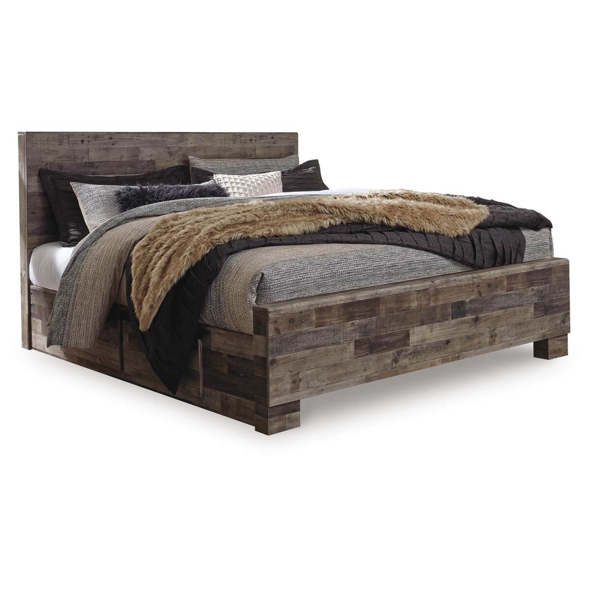 83840ca72a4caa8cc4ee83afd83c951d Derekson King Panel Bed with 2 Side Storage - Image 1