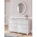 Kozlani Full Upholstered Panel Bed, Dresser and Mirror - Image 16