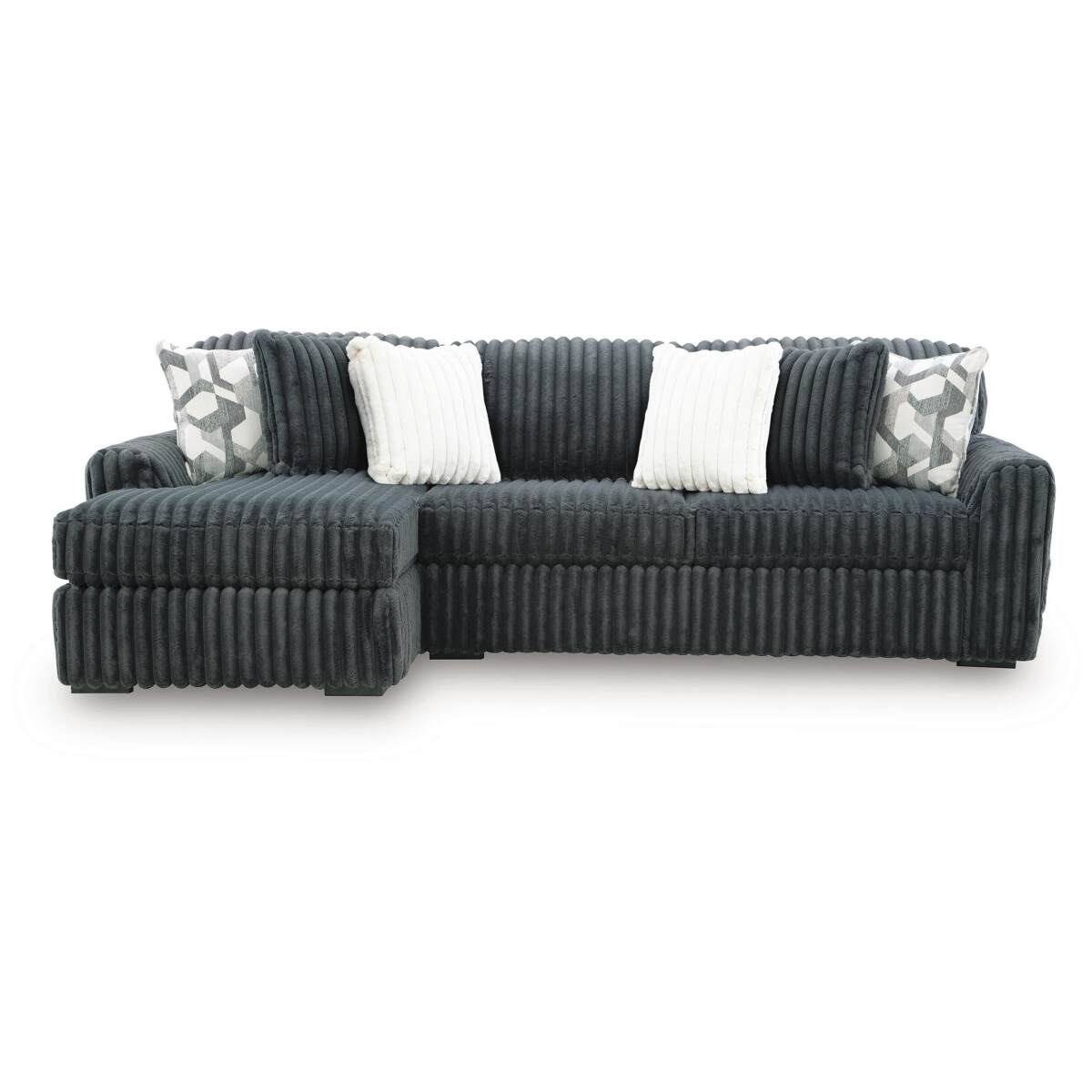 83b922a9e4e70fc7baad073bef390d0c Midnight-Madness 2-Piece Sectional Sofa Chaise - Image 1