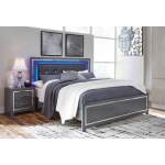 Lodanna King Upholstered Panel Bed, Dresser and Nightstand - Image 11