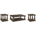 Johnelle Coffee Table and 2 End Tables
