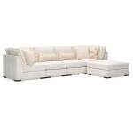 Donelson Creek 4-Piece Sectional and Ottoman - Image 2
