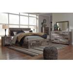 Derekson King Panel Bed with 4 Storage Drawers - Image 6
