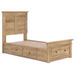 Makidern Twin Panel Storage Bed - Image 4