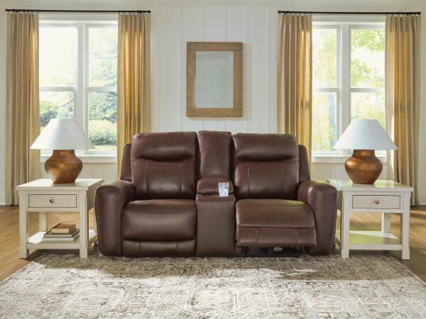 Gravier Power Reclining Loveseat with Console - Image 7