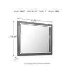Lodanna Bedroom Mirror - Image 3