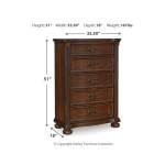 Lavinton King Poster Bed, Dresser, Mirror, Chest and Nightstand - Image 10