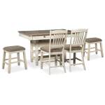 Bolanburg Counter Height Dining Table and 4 Barstools - Image 2