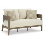 Serene Bay Outdoor Loveseat with Cushion