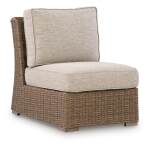 Laguna Heights Outdoor Armless Chair with Cushion - Image 2
