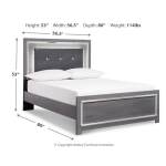 Lodanna Full Upholstered Panel Bed, Dresser, Mirror, and Nightstand - Image 7