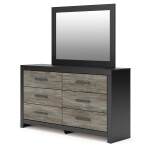 Broachmyn Full Bookcase Bed, Dresser and Mirror - Image 8