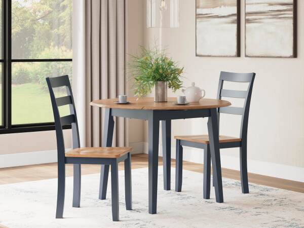 Gesthaven Dining Table and 2 Chairs - Image 2
