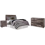 Derekson Full Panel Headboard, Dresser and Nightstand