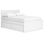 Onita Full Panel Platform Bed with 2 Side Storage