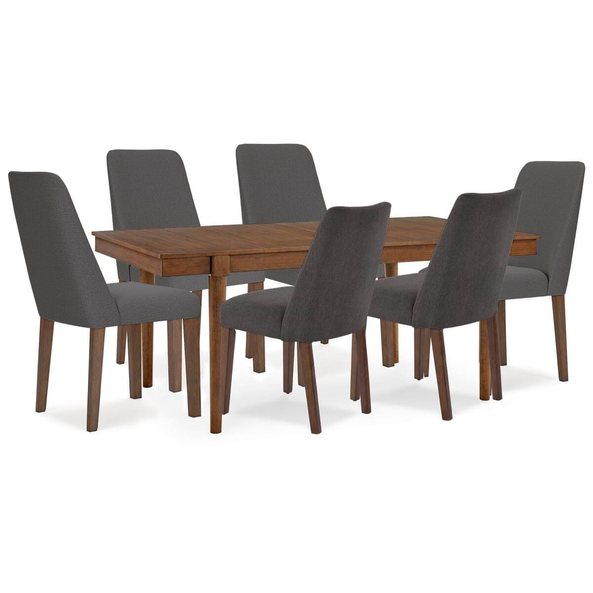 878a5dd809af5d7900238e1ddb15ee86 Lyncott Extension Dining Table and 6 Chairs - Image 1