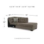 Mahoney 2-Piece Sleeper Sectional and Ottoman - Image 8
