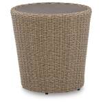 Danson 2 Swivel Lounge Chairs and End Table - Image 3