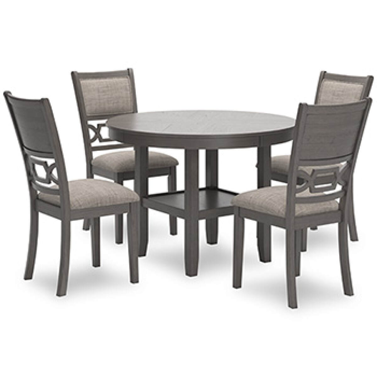 881c1da034ddf23f315d1fb3318ea685 Wrenning Dining Table and 4 Chairs (Set of 5) - Image 1