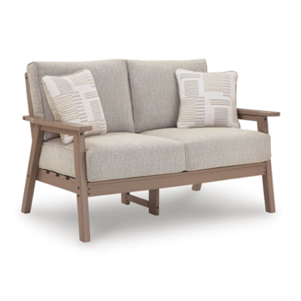 882a1ecb170271e41a95606f4e6018b2 Grover Beach Outdoor Loveseat with Cushion - Image 1