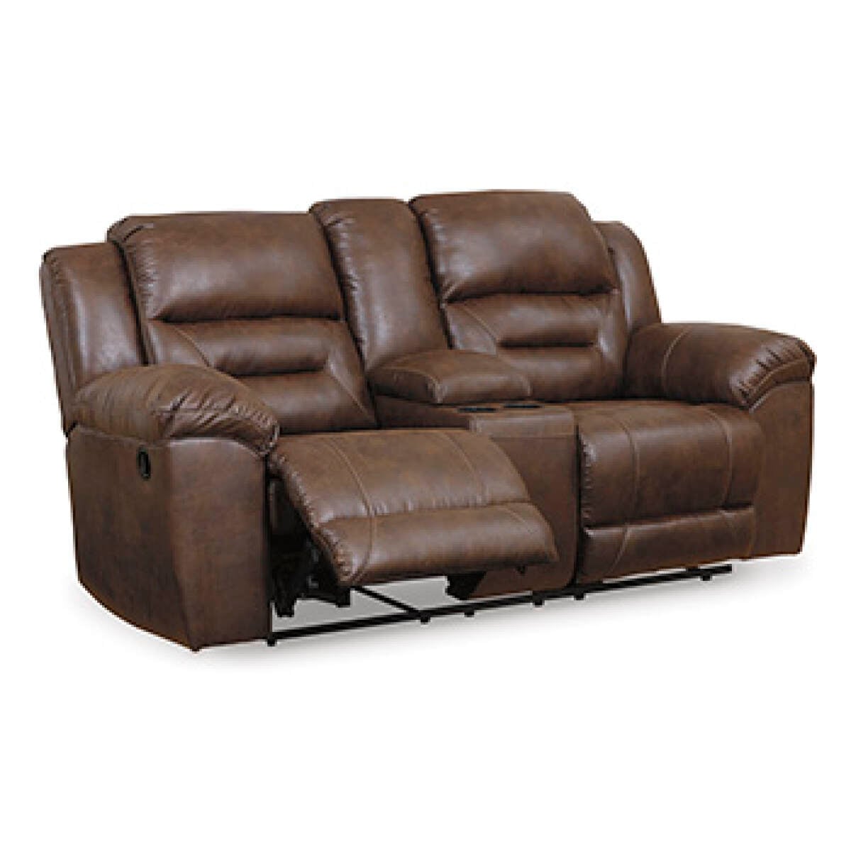 883353cb6c9262898888686db39a05c6 Stoneland Reclining Loveseat with Console - Image 1