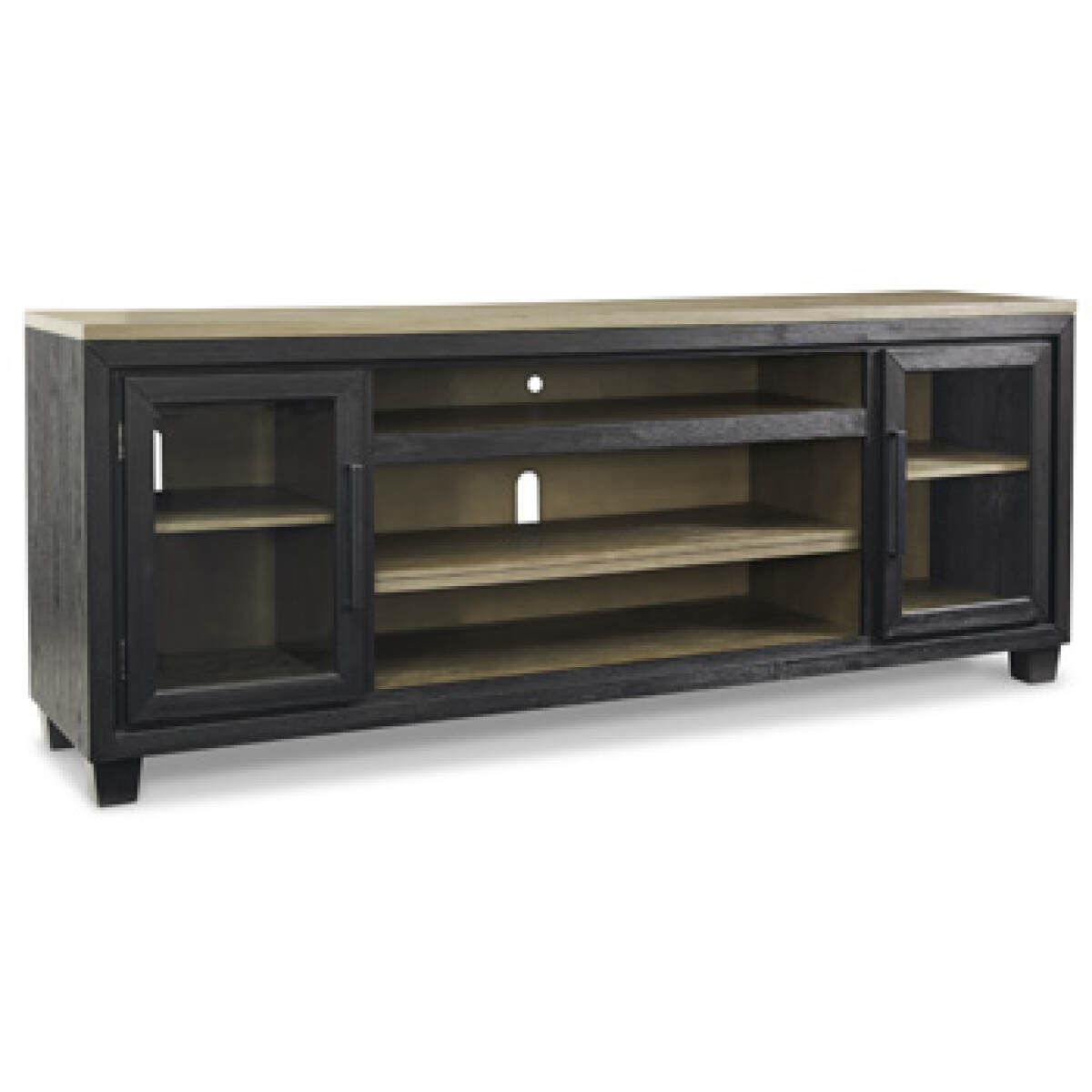 8853ad8b98d698a7f0e0cbfa9e14e7a6 Foyland 83" TV Stand - Image 1