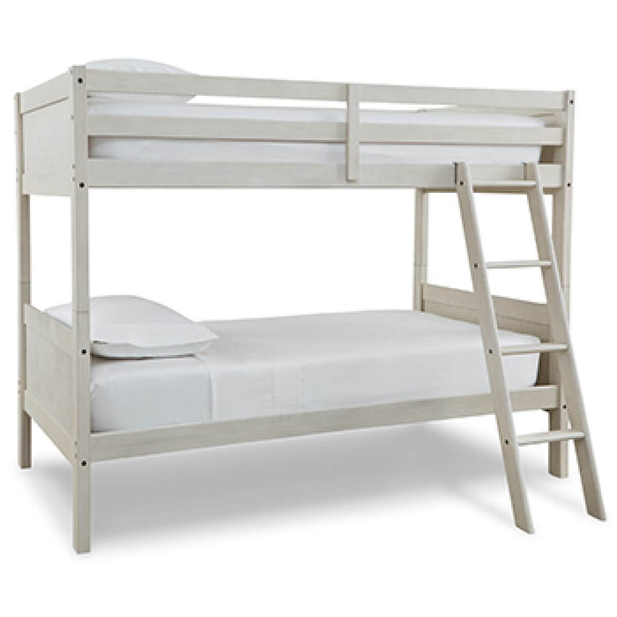 886676c1b8a33fb52929997b67190ae8 Robbinsdale Twin/Twin Bunk Bed with Ladder - Image 1