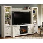 Bellaby 4-Piece Entertainment Center with Electric Fireplace - Image 3