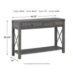 Freedan Sofa/Console Table - Image 9