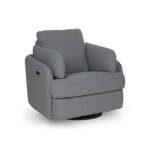 Alainmont Next-Gen Nuvella Swivel Power Recliner