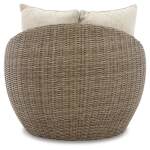 Danson 2 Swivel Lounge Chairs and End Table - Image 9