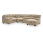 SimpleJoy 3-Piece Sectional with Chaise